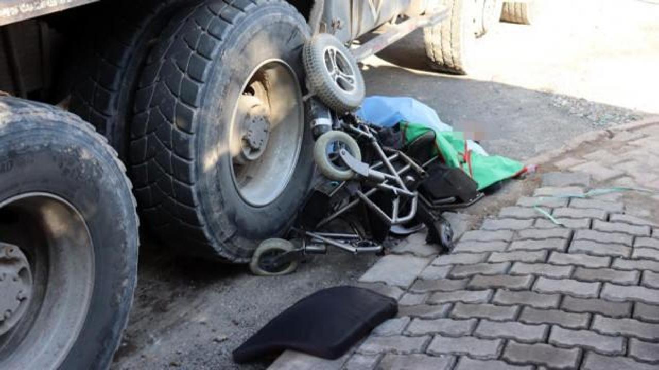 Kayseri’de kahreden olay! Engelli genç akülü aracıyla kamyonun altında kaldı