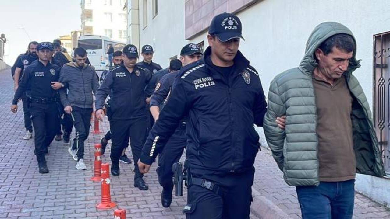 Kayseri’de uyuşturucu operasyonu: 8 gözaltı