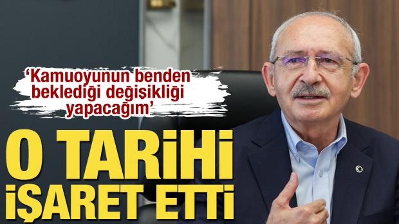 Kılıçdaroğlu’ndan kafa karıştıran değişim açıklaması: Bekleneni yapacağım
