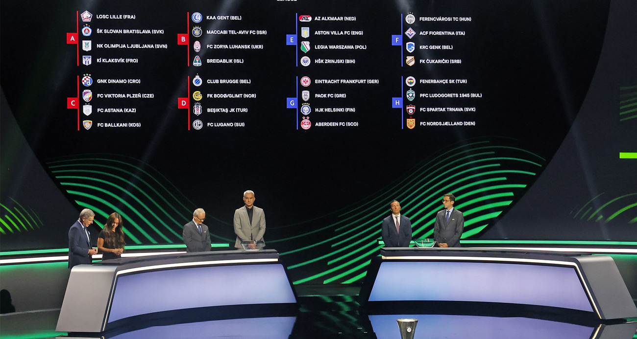 UEFA Avrupa Konferans Ligi’nde 2. hafta heyecanı