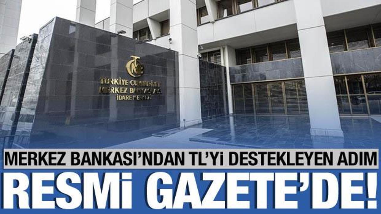 Merkez Bankası’ndan TL’yi destekleyen ve krediye erişimi kolaylaştıran sadeleşme adımları
