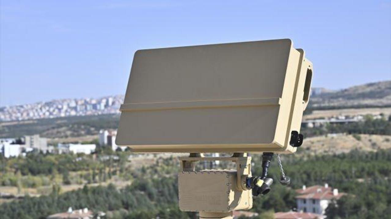 Milli radar Retinar, dron ve paramotorlara geçit vermeyecek!