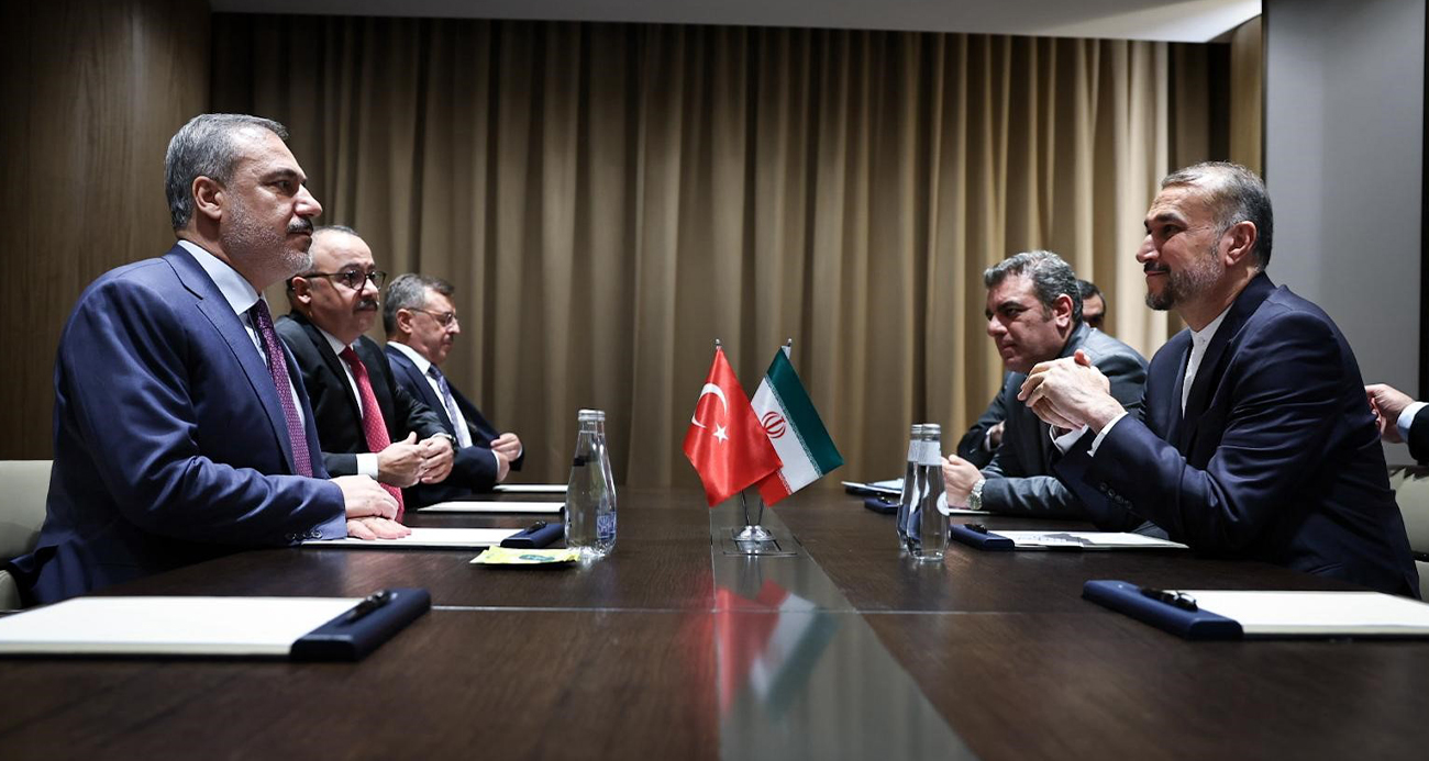 Dışişleri Bakanı Fidan, İran Dışişleri Bakanı Abdullahiyan’la görüştü