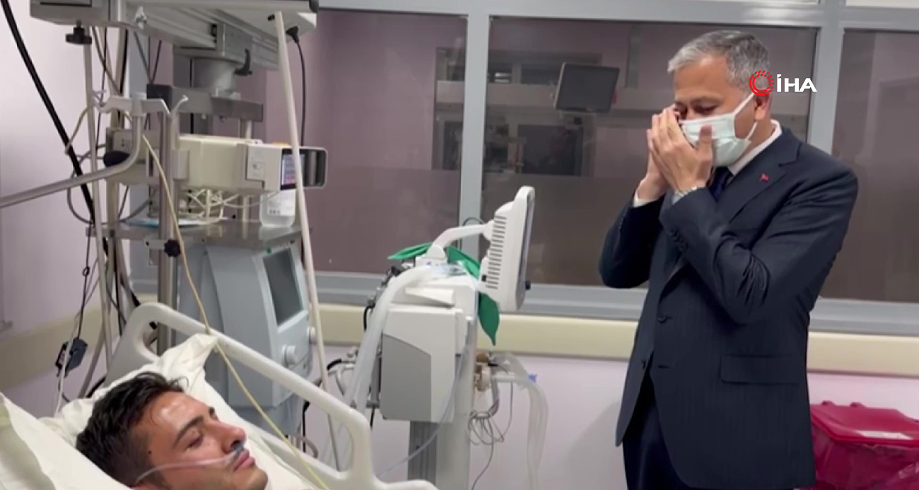 Ankara’da saldırı girişiminde yaralanan polis Alim Reis Demirel, Cumhurbaşkanı Erdoğan ile telefonda görüştü