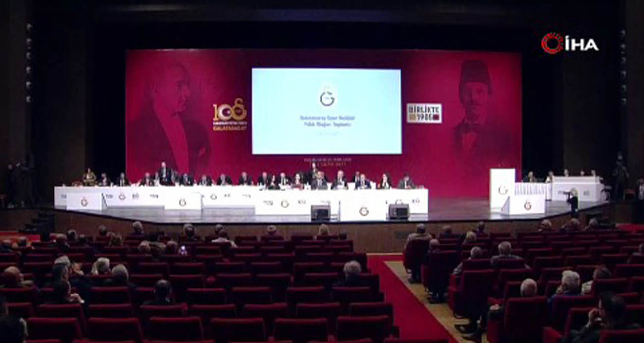 Galatasaray’da yönetim kurulu ibra edildi