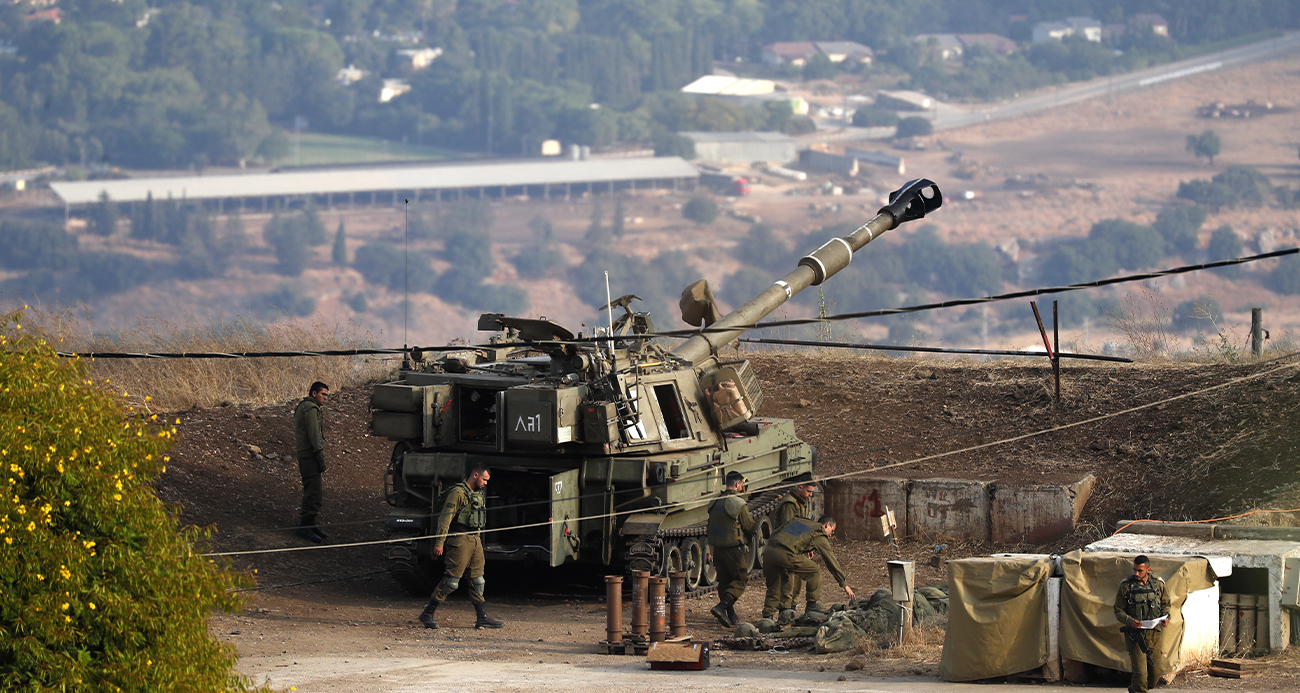 Suriye’den İsrail topraklarına çok sayıda hava topu atıldı