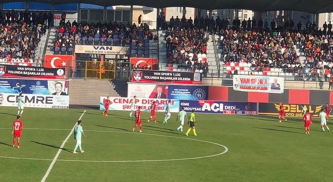 TFF 2. Lig: Vanspor FK: 1 – Esenler Erokspor: 0
