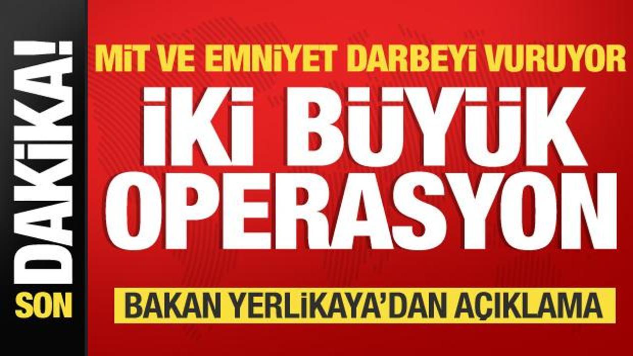 Tüm Türkiye’de çifte operasyon! MİT ve Emniyet darbeyi vuruyor
