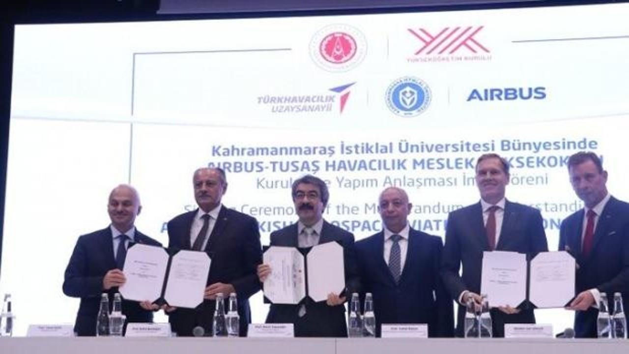 TUSAŞ ve AIRBUS havacılık meslek yüksekokulu kuruyor