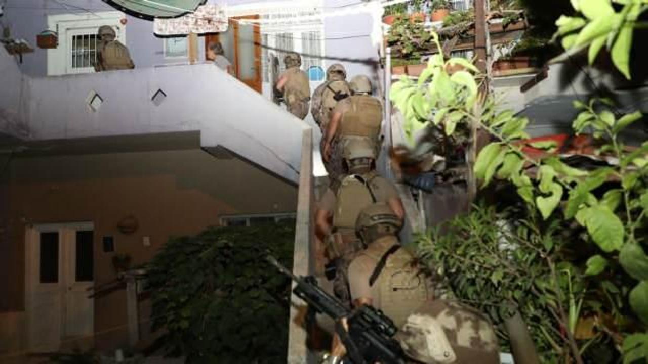 Uyuşturucu satıcılarına operasyon: 35 gözaltı