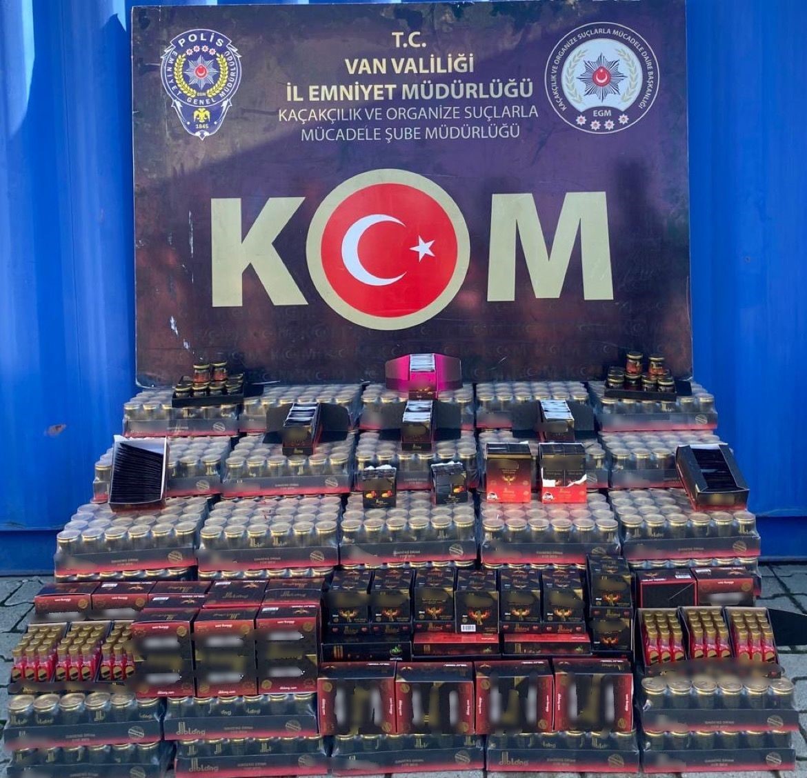 Van’da kaçakçılık operasyonu