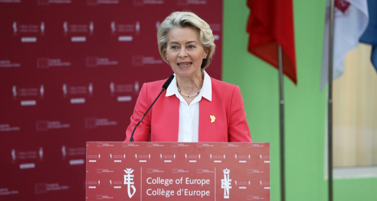 AB Komisyonu Başkanı von der Leyen: “Mısır üzerinden Gazze’ye insani hava koridoru açıyoruz”