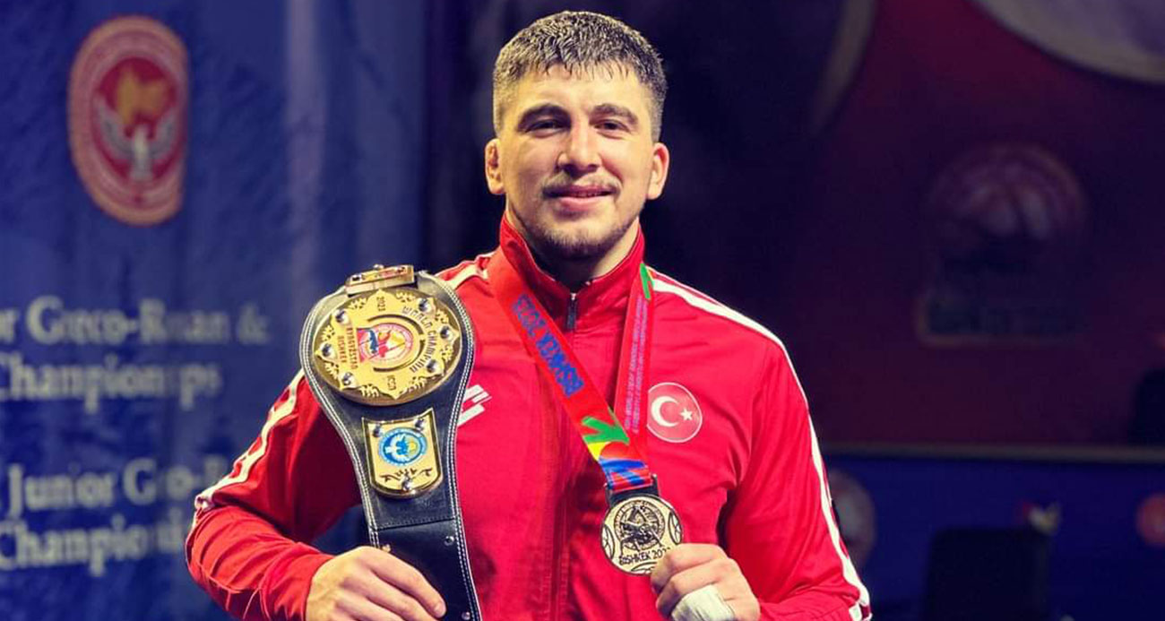 Dünya şampiyonu Ahmet Talha Kacur’un hedefi olimpiyatlarda altın madalya kazanmak