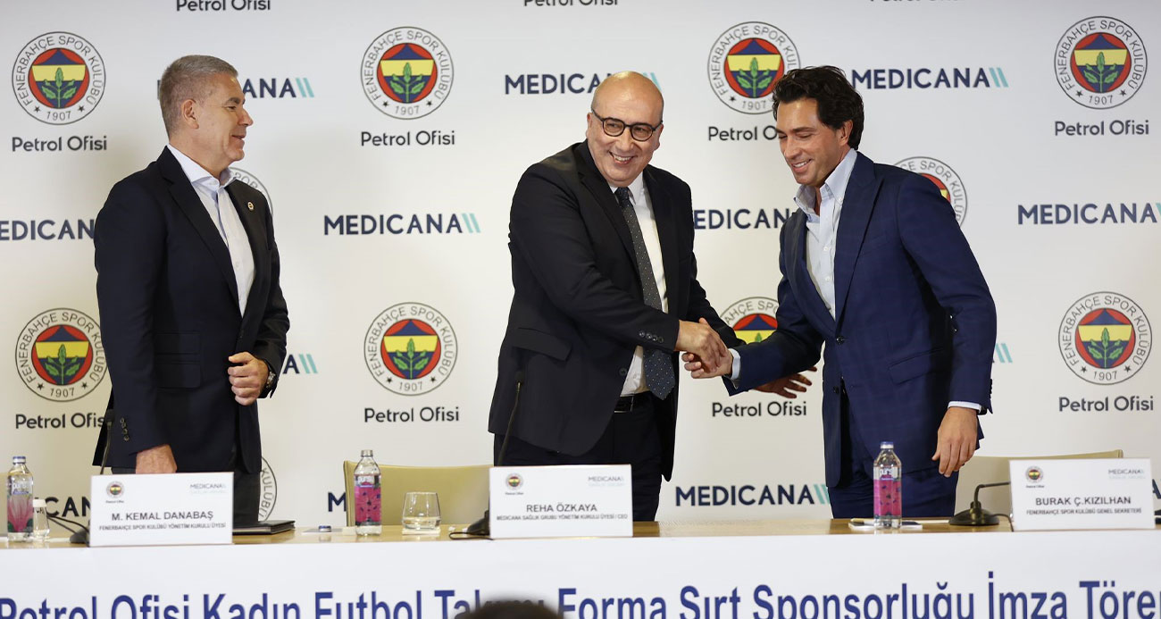 Medicana Sağlık Grubu, Fenerbahçe Kadın Futbol Takımı’nın forma sırt sponsoru oldu