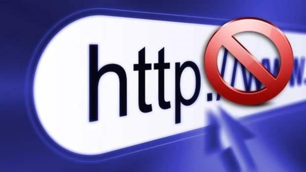 1350 internet sitesine erişim engeli getirildi!