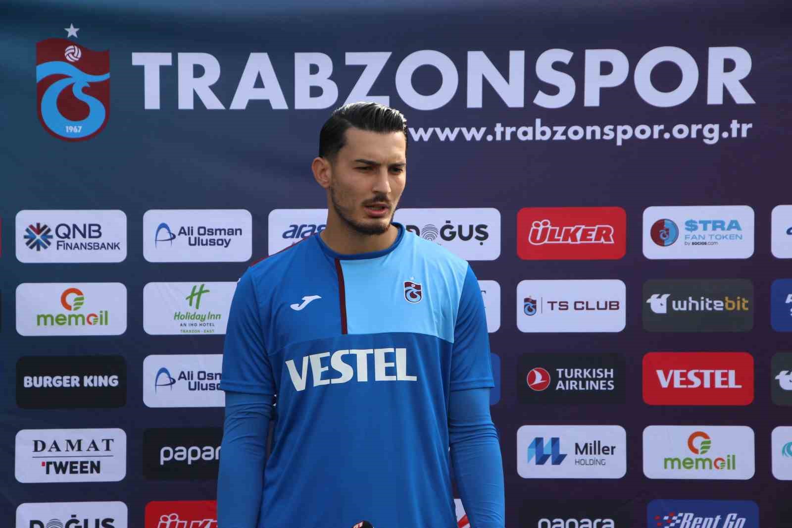 Uğurcan Çakır: “Biz Trabzonsporuz, çok çalışıyoruz, kazanmak için oraya gideceğiz”