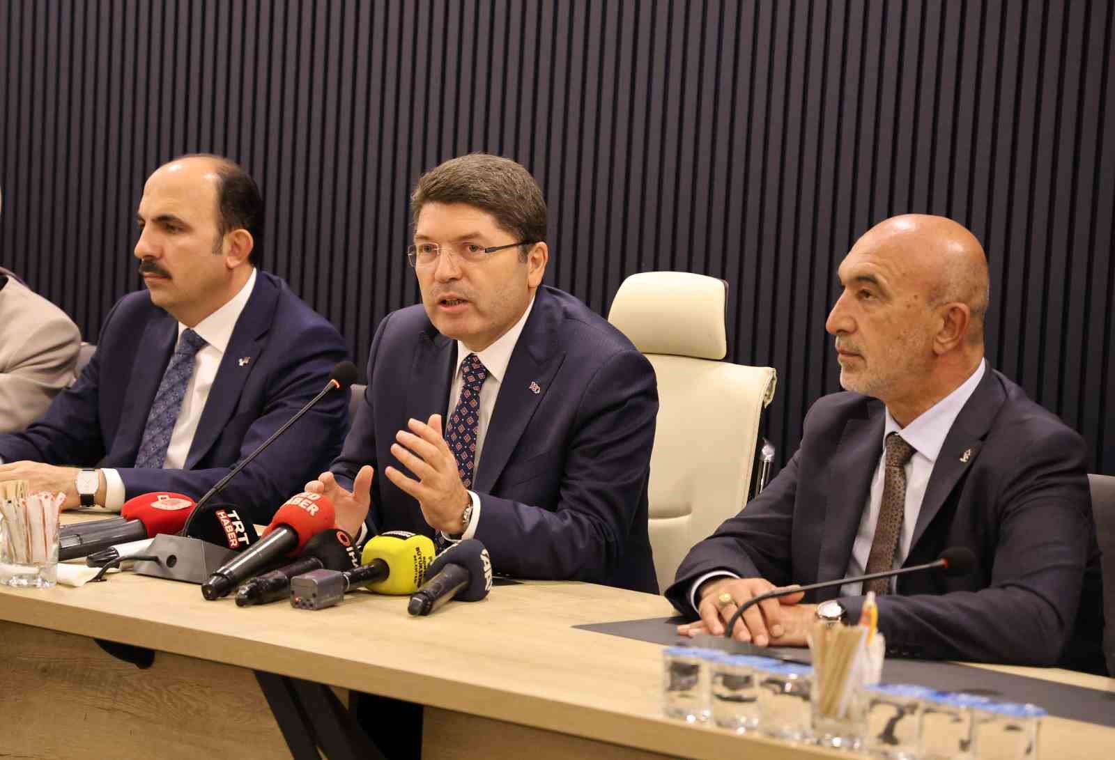 Adalet Bakanı Tunç: “Türkiye Yüzyılında gelişme ve kalkınma sürecini hep devam ettirecektir”