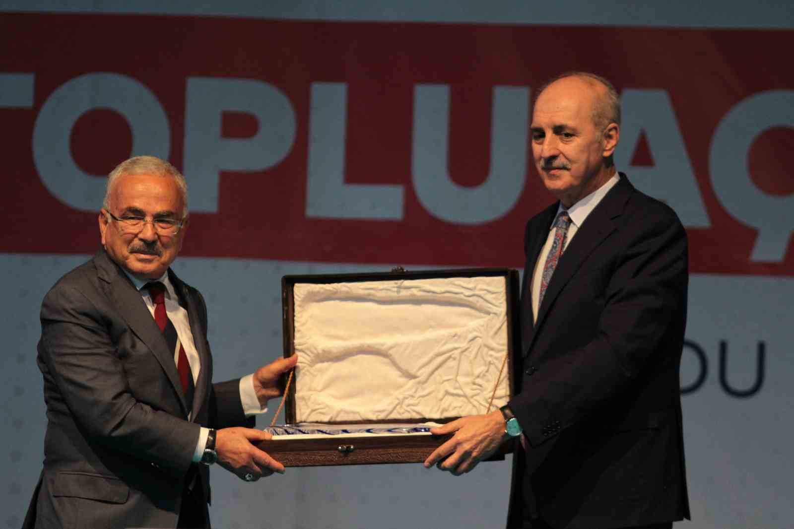 TBMM Başkanı Kurtulmuş: “TBMM’de, İsrail’in saldırganlığına destek veren şirketlerin hiçbir ürününü kullanmayacağız”