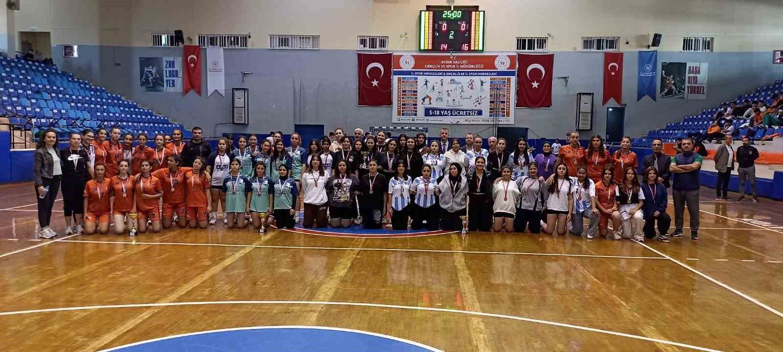 Aydın’ın hentbol şampiyonları belli oldu