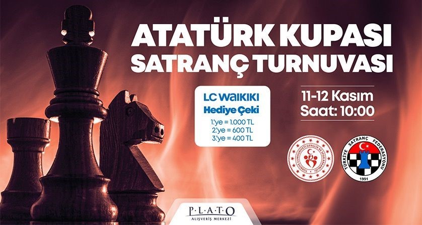 Atatürk Kupası Satranç Turnuvası Plato’da