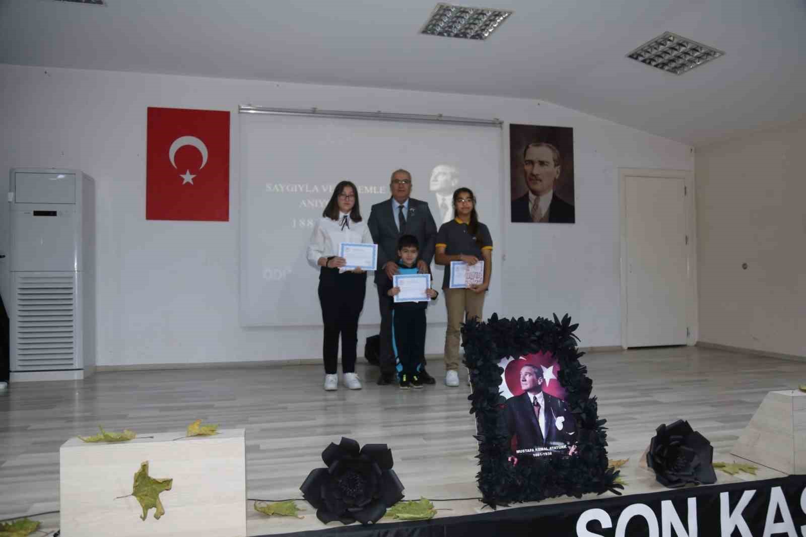 Atatürk, Çameli’de törenlerle anıldı