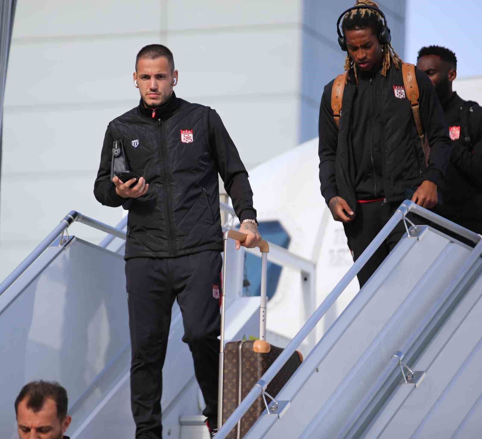 Sivasspor kafilesi İstanbul’da
