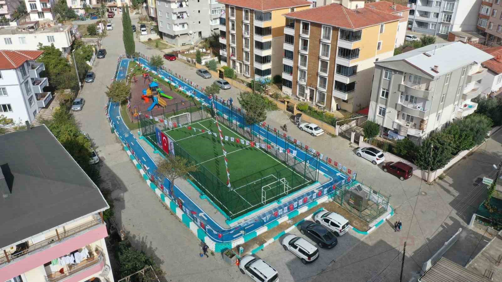 Yenilenen “Mehmetçik Parkı” törenle açıldı