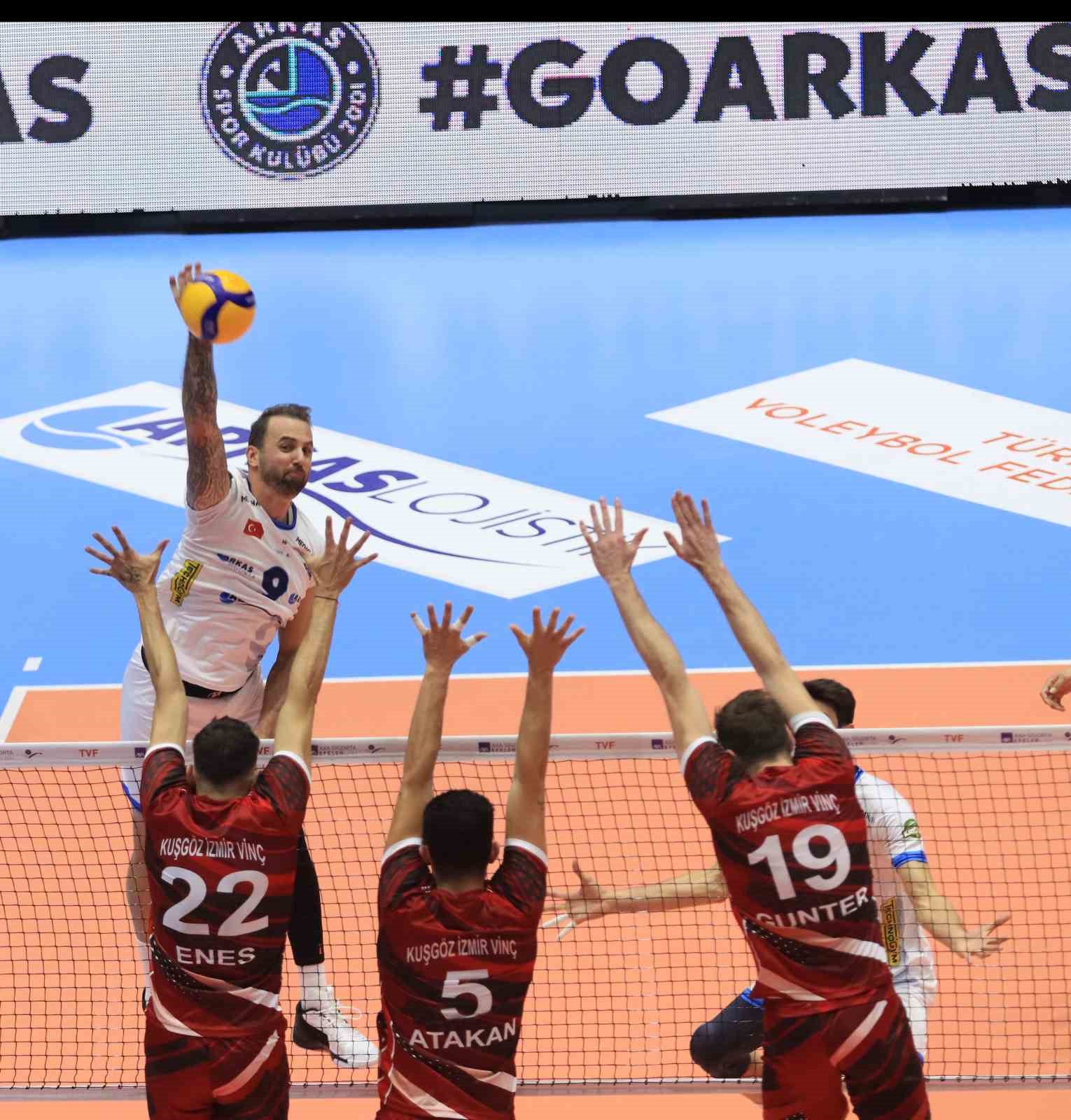 Arkas Spor’un konuğu Bursa Büyükşehir Belediyespor