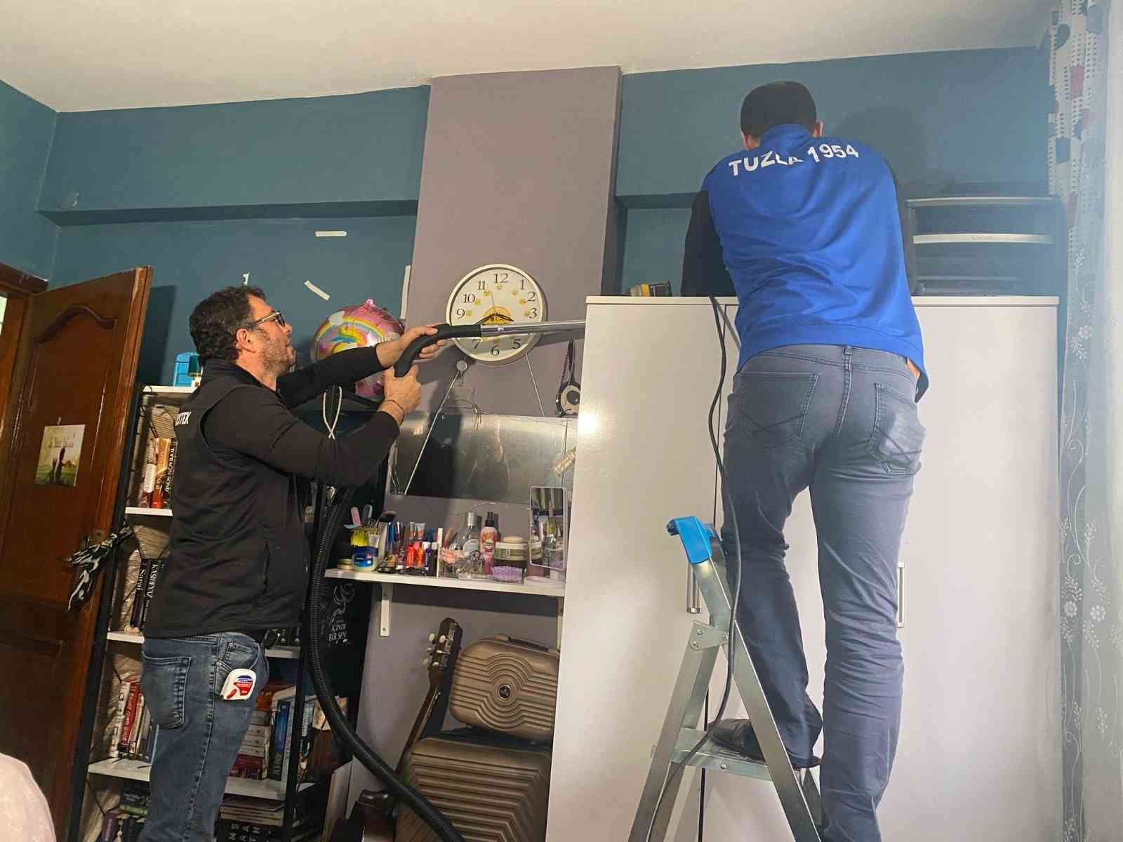 Tuzla’da afetlere yönelik hazırlık çalışmaları aralıksız sürüyor