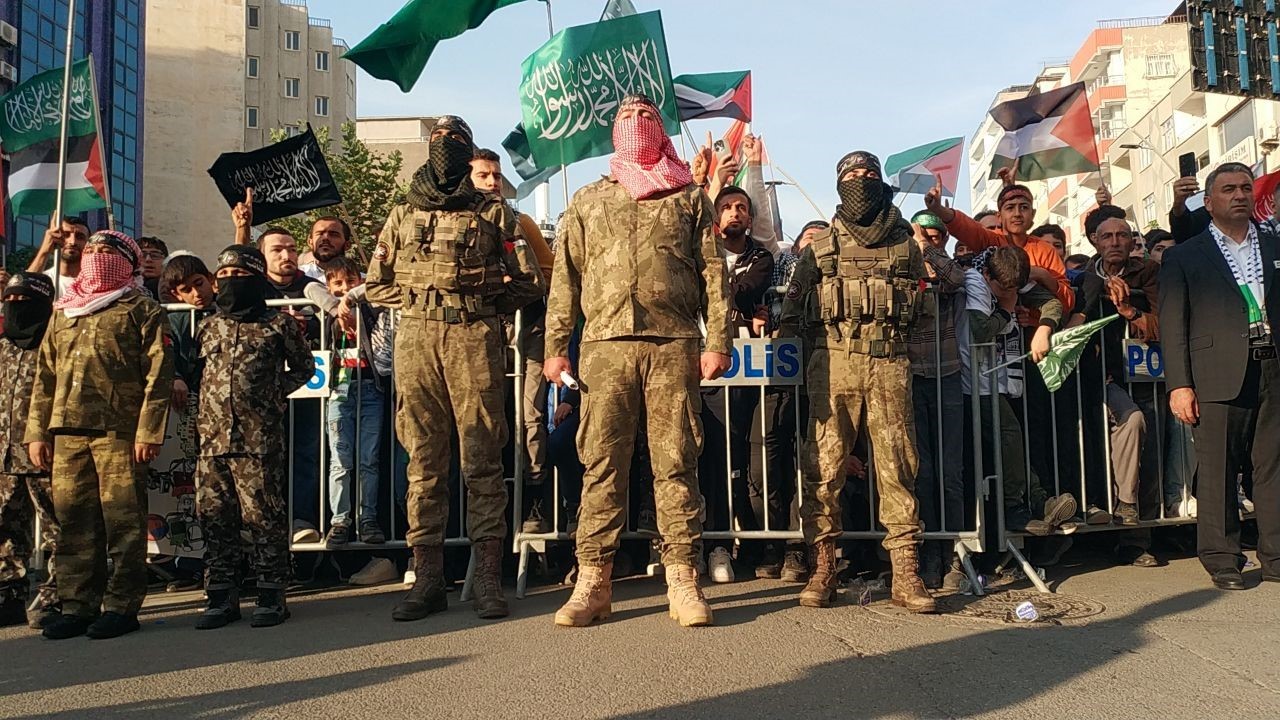 Batman’da Filistin’e destek eylemi