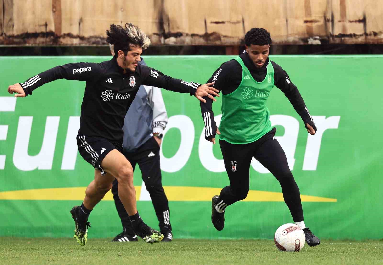 Beşiktaş, Samsunspor maçı hazırlıklarını sürdürdü