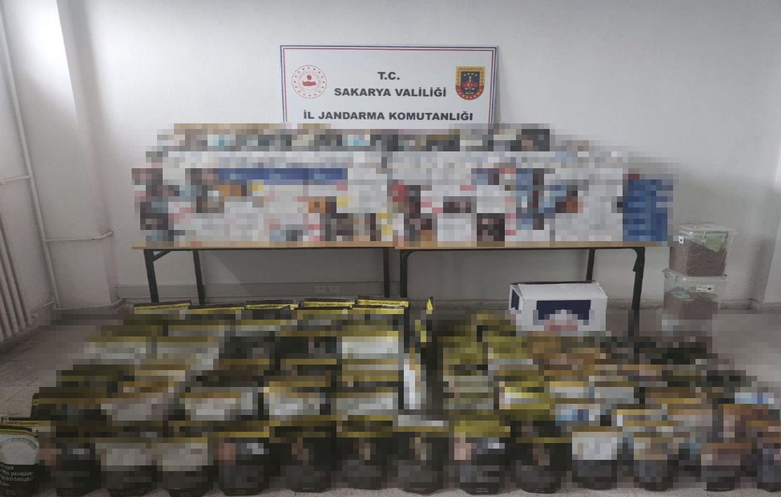 Sakarya’da jandarmadan kaçakçılık operasyonu: 1 gözaltı