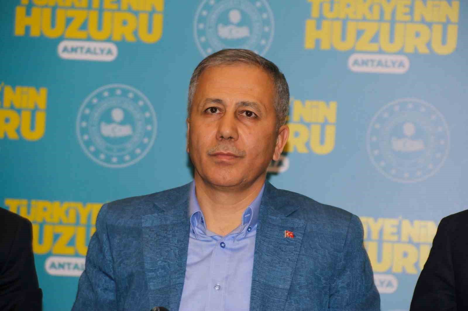Bakan Yerlikaya: “Toplumumuzu zehirlemeye çalışanlara hayatı zehir edeceğiz”