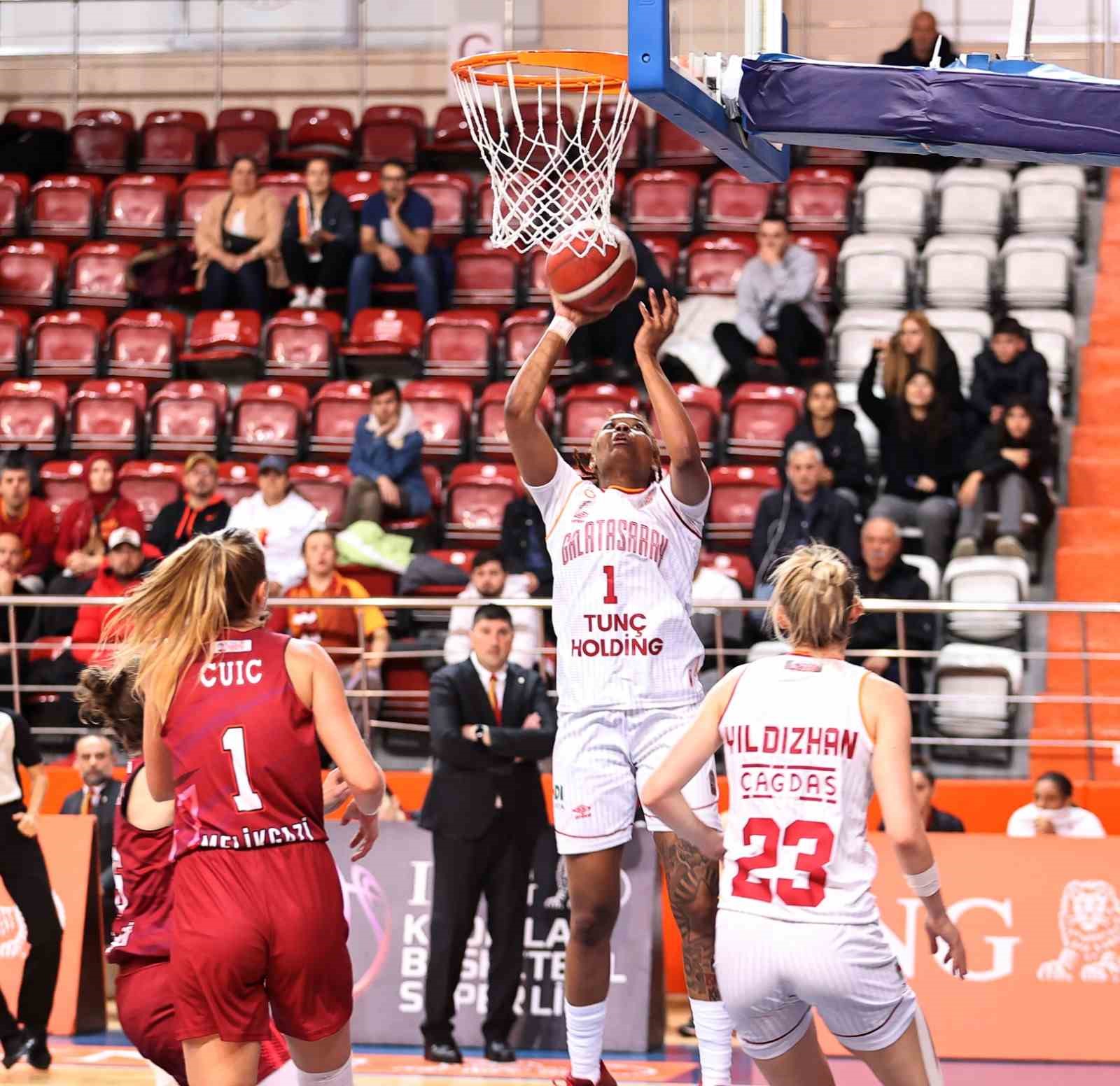 TKBL: Galatasaray: 89 –  Melikgazi Kayseri Basketbol: 85