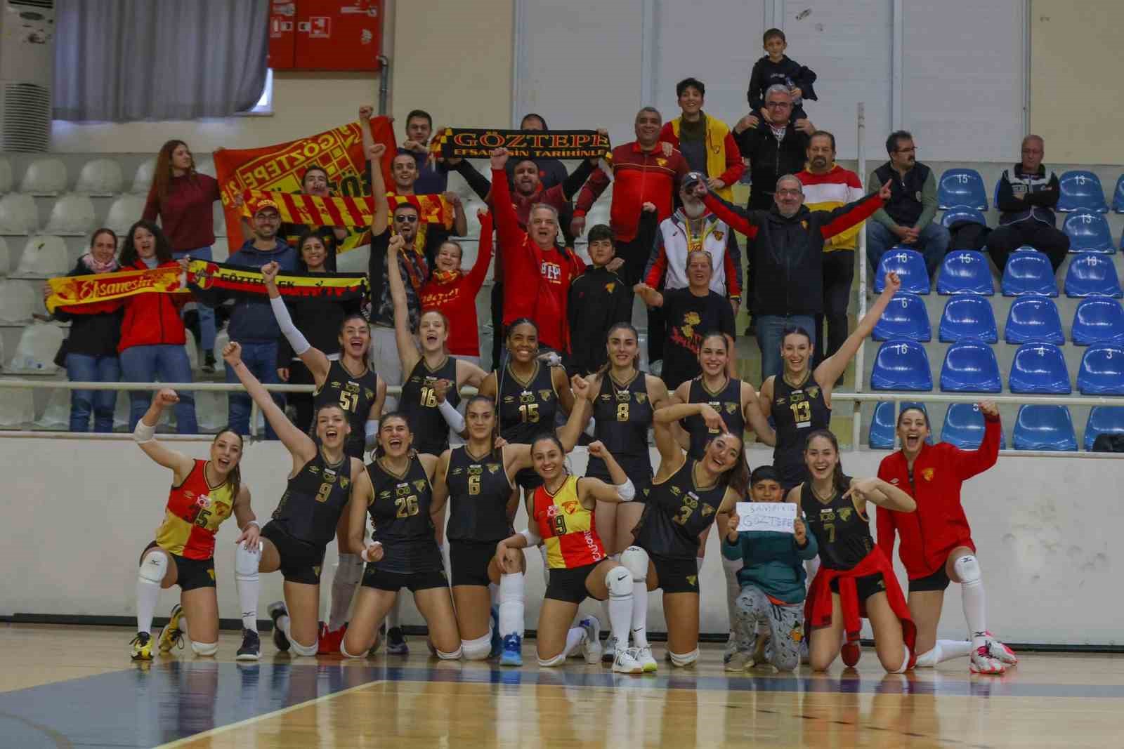 Göztepe Voleybol’dan 7 günde 3 galibiyet