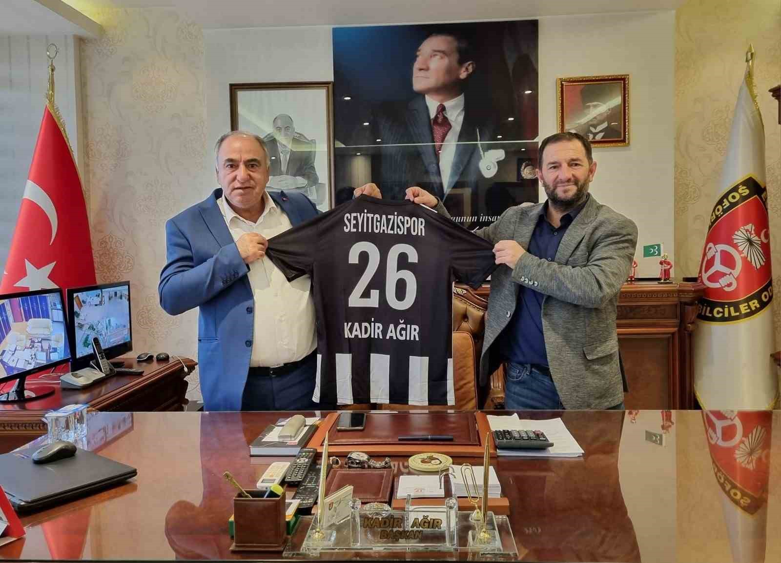 Seyitgazispor Kulübü’ne destek sözü