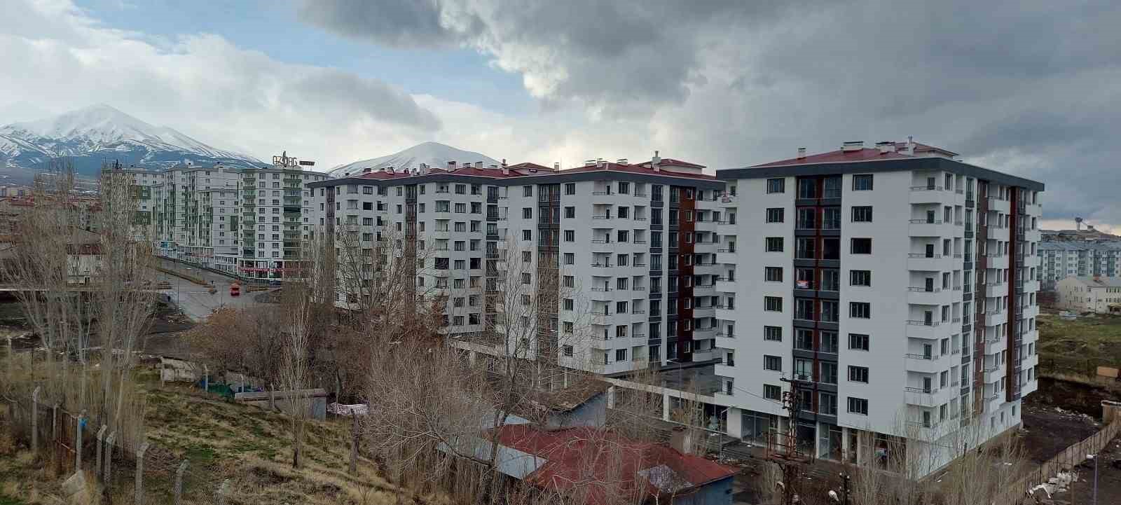 Erzurum’da bir ayda 851 konut satıldı