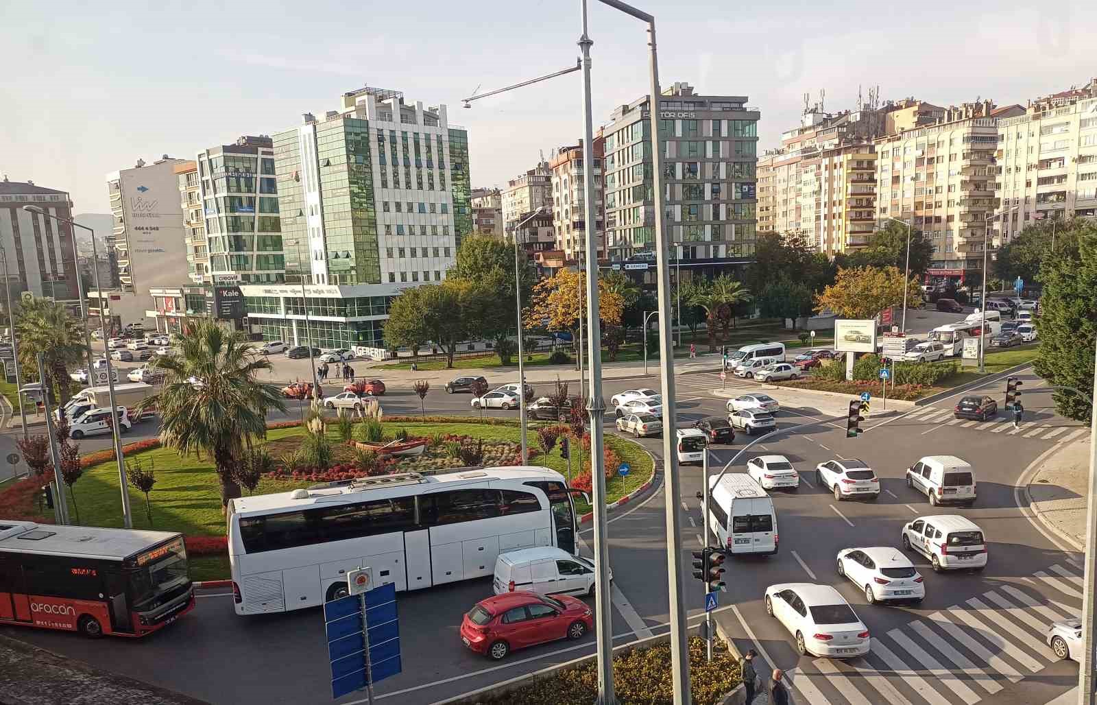 Samsun’da trafiğe kayıtlı taşıt sayısı 447 bini geçti
