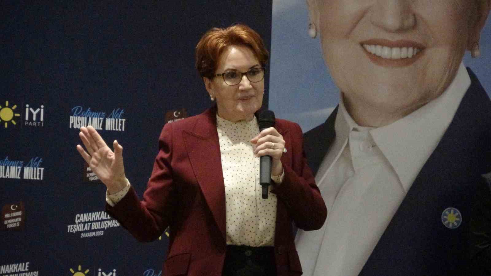 Akşener: “Türkiye’nin her bir sosyal kesiminden insanların bir araya gelerek buluştuğu tek parti İYİ Parti’dir”