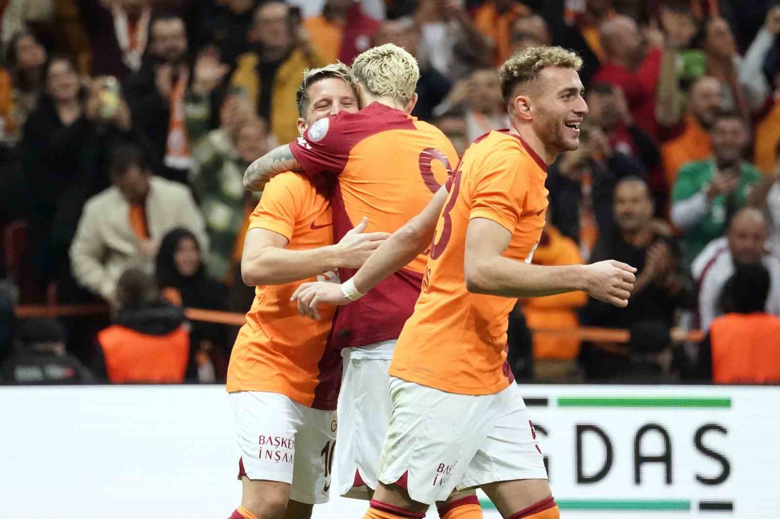 Trendyol Süper Lig: Galatasaray: 4 – Alanyaspor: 0 (Maç sonucu)