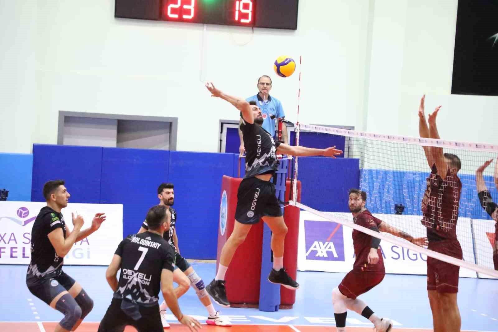 Efeler Ligi: Develi Belediyespor: 3 – Galatasaray HDI Sigorta: 2