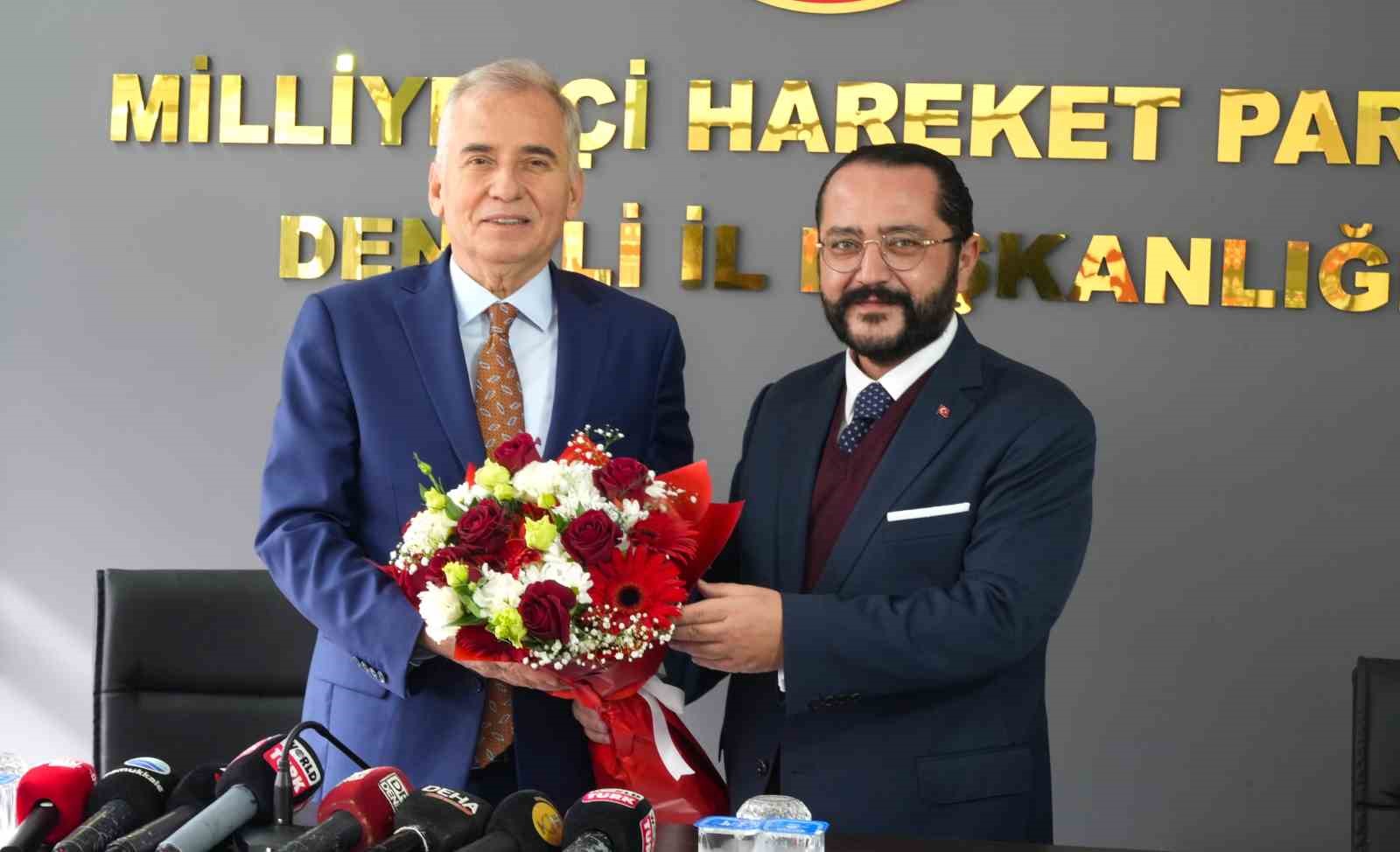 MHP İl Başkanı Yılmaz, ittifak ortağı Başkan Zolan’ı ağırladı