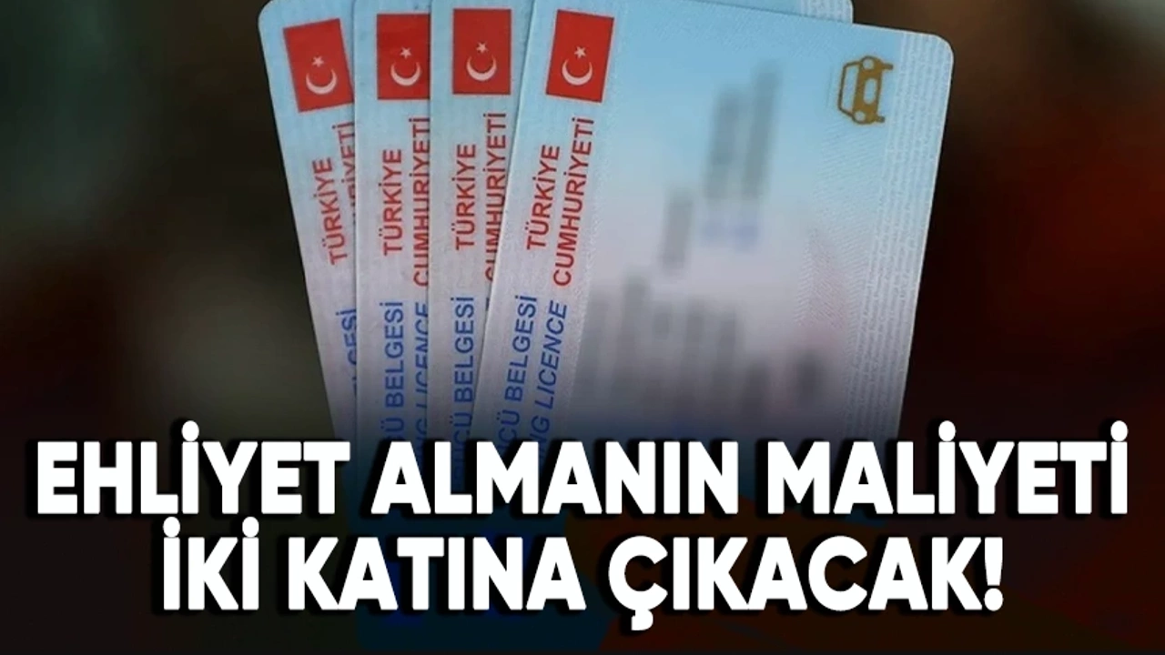 2024’te ehliyet almanın maliyeti artacak! İşte yeni ehliyet ücreti masrafı!