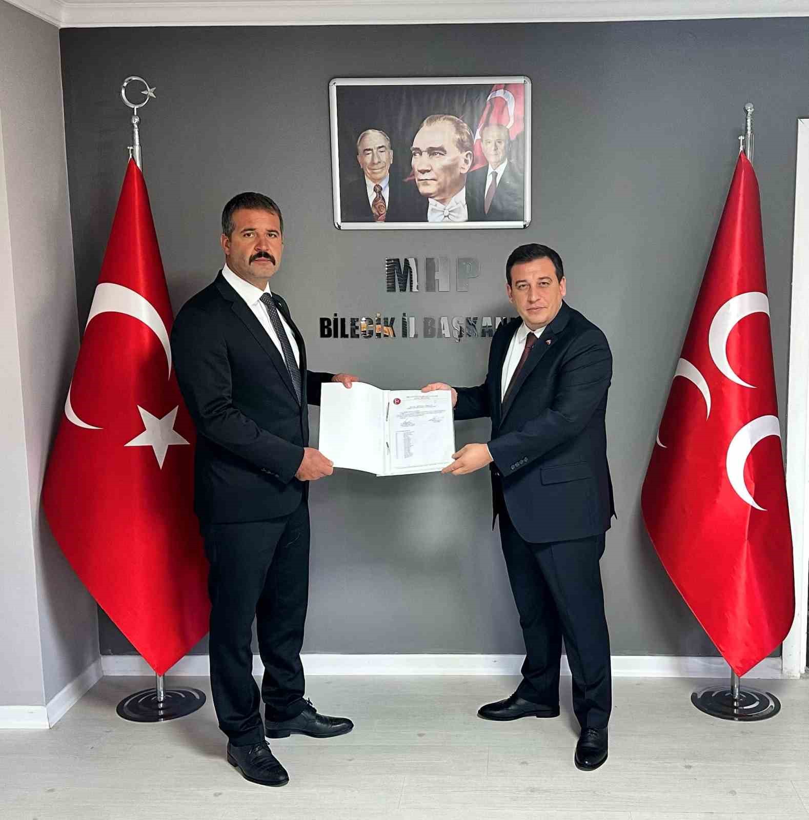 MHP Söğüt ilçe Başkanı Nurettin Aydemir görevden alındı