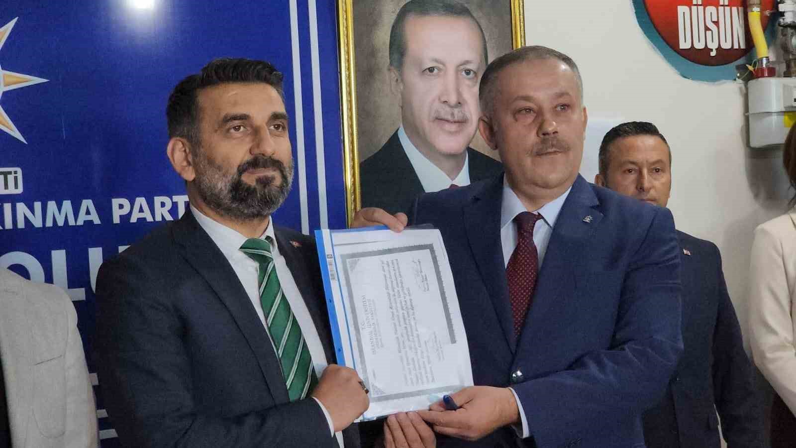 Hüseyin Gündoğdu Safranbolu Belediye Başkanlığı için başvurusunu yaptı