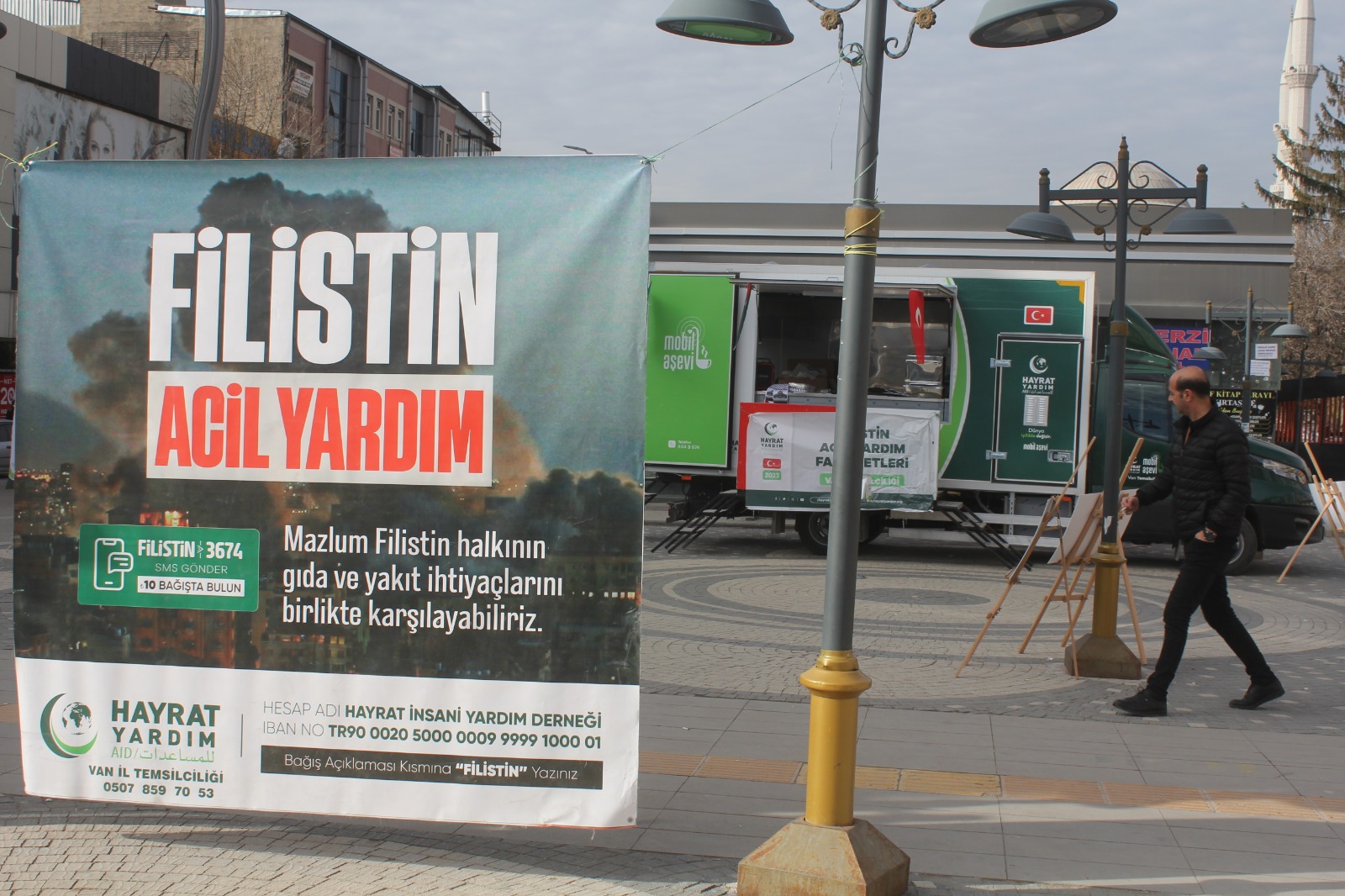 Van’da Gazze yararına etkinlik düzenlendi