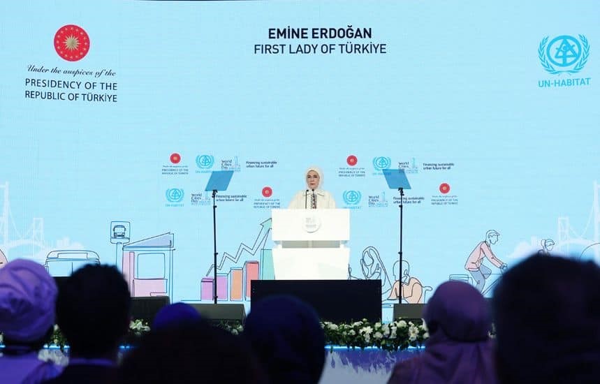 Çınar, BM Habitat Dünya Şehirler Günü zirvesine katıldı