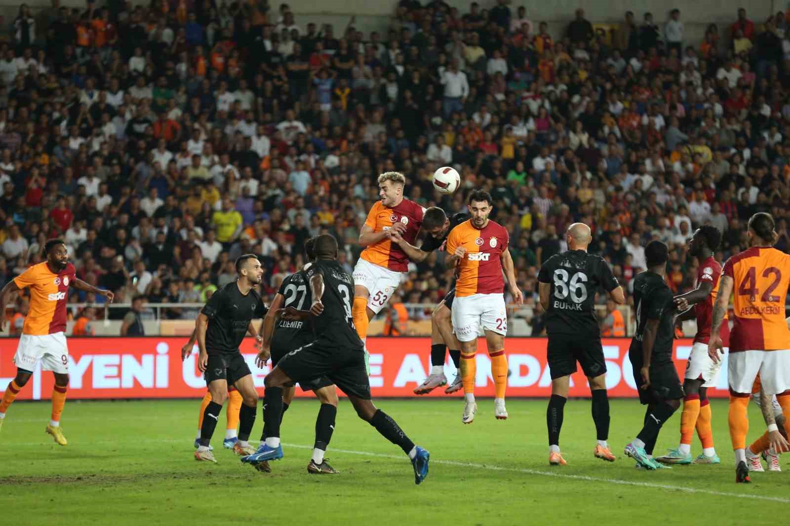 Trendyol Süper Lig: Hatayspor: 2 - Galatasaray: 1 (Maç sonucu)
