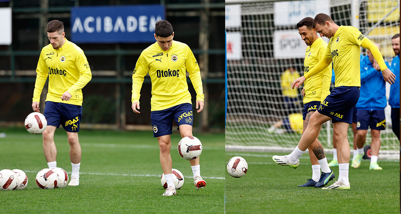 Fenerbahçe, Trabzonspor maçı hazırlıklarını sürdürdü