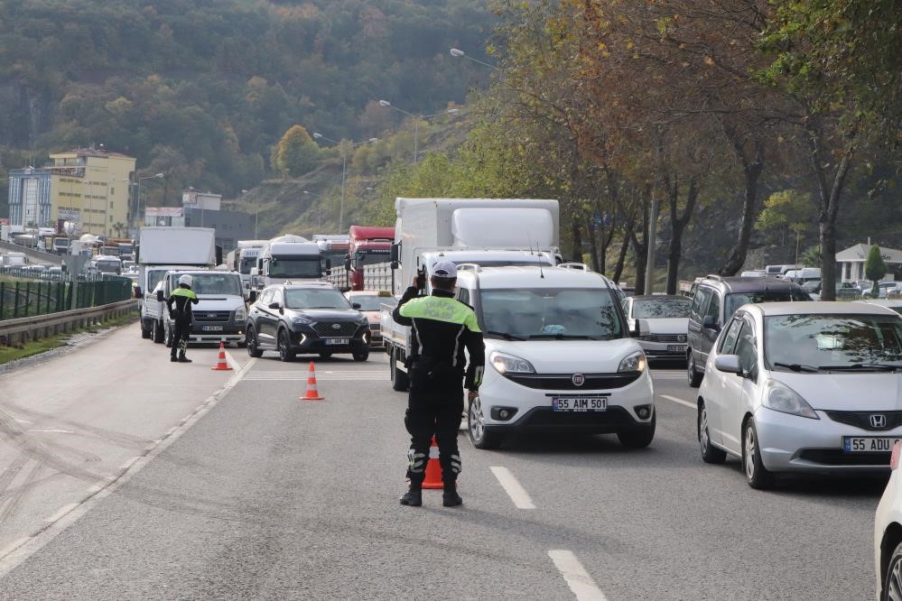 Samsun’da trafiğe kayıtlı taşıt sayısı 447 bini geçti